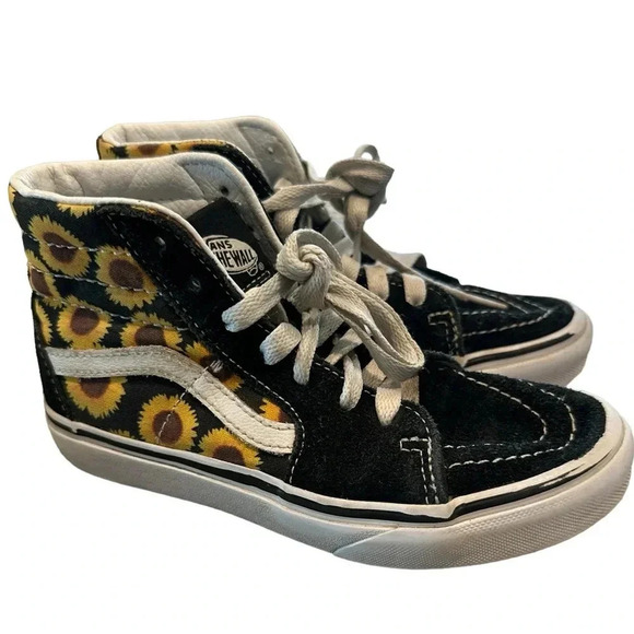 Vans Sunflower Sk8-Hi Kids Shoe - Picture 2 of 5
